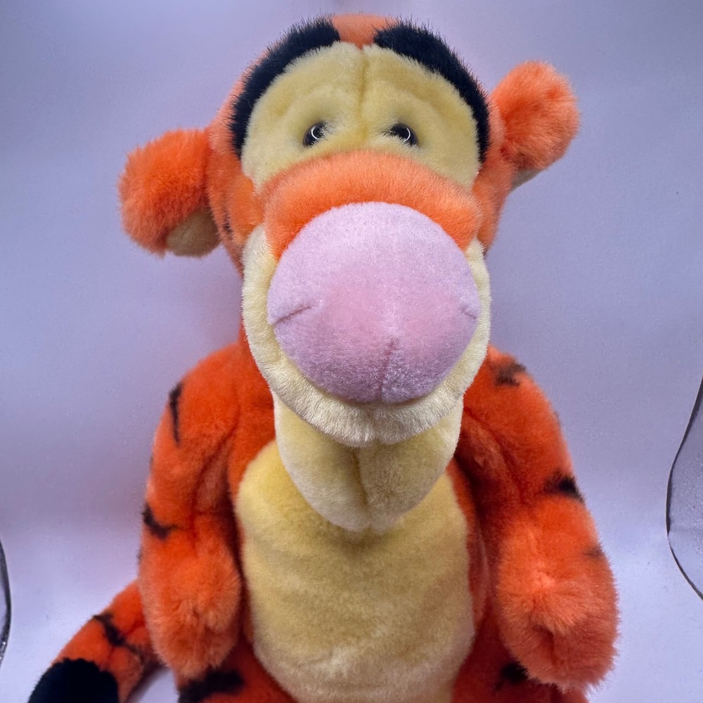 Disney Store Exclusive Tigger Plush Winnie the Pooh Orange Striped Tiger 12 inch